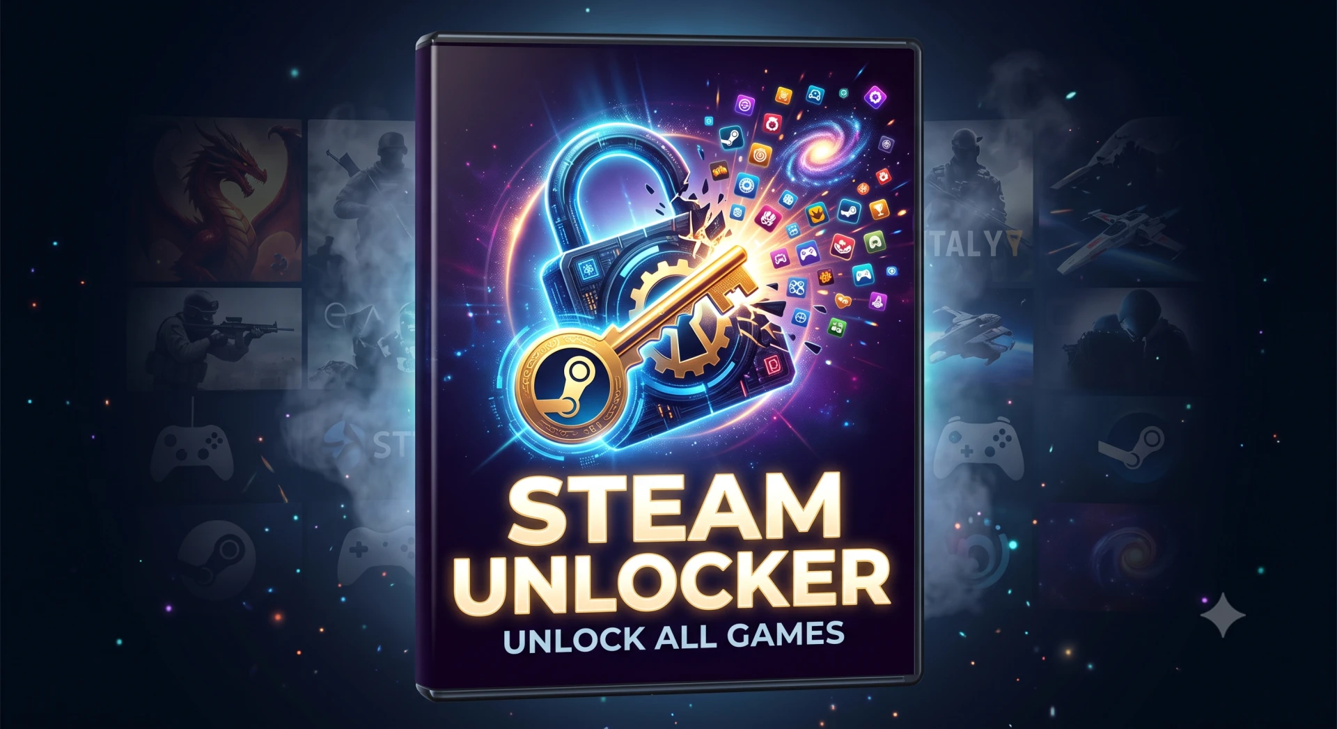 Steam Unlocker - Unlock All Games!