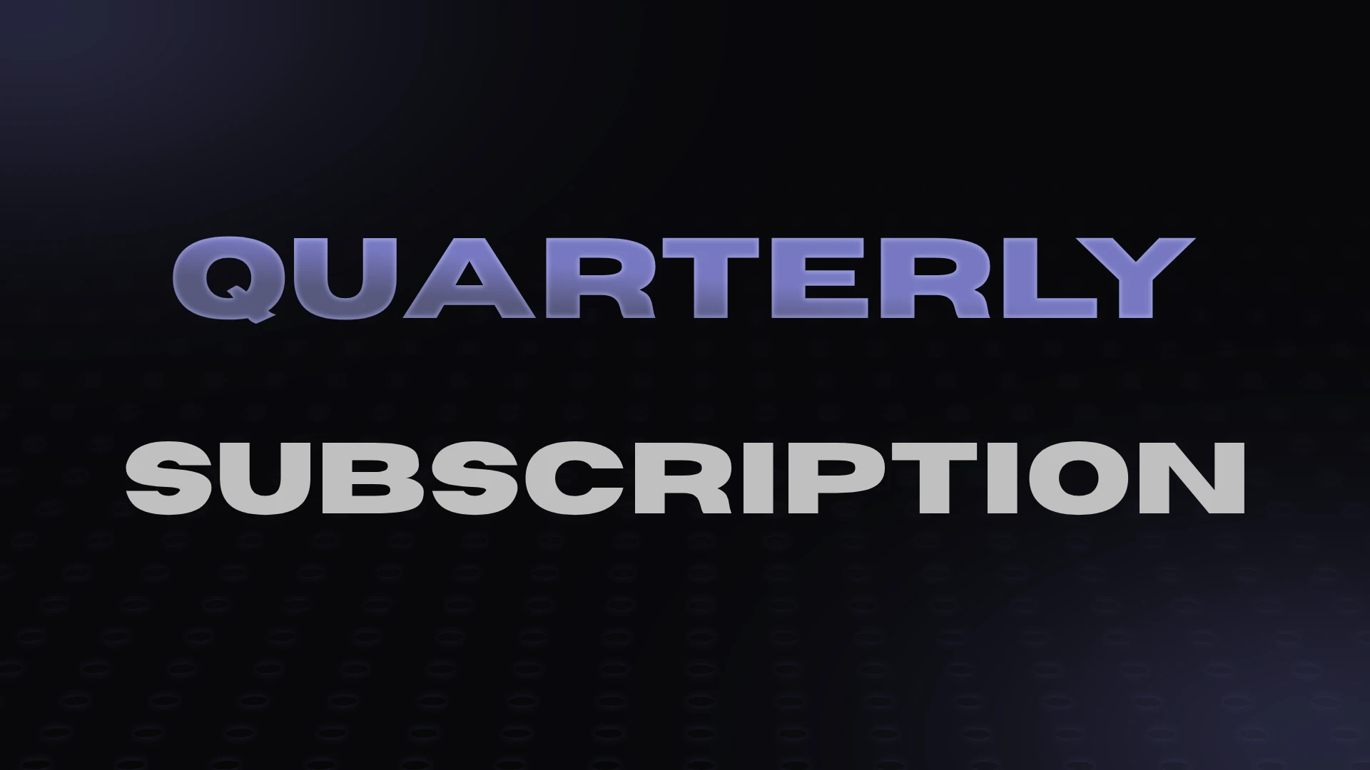 Kimikahax Quarterly Subscription