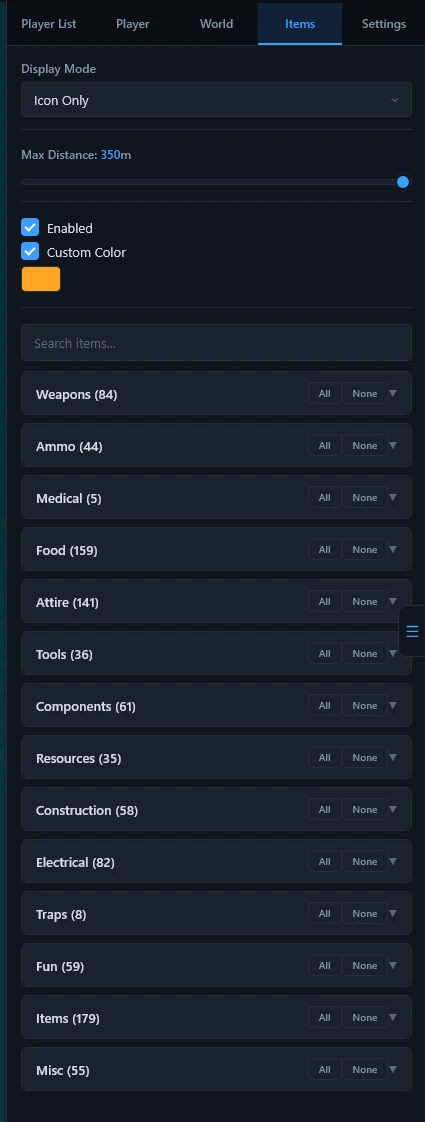 Modding Association Rust Radar screenshot 7