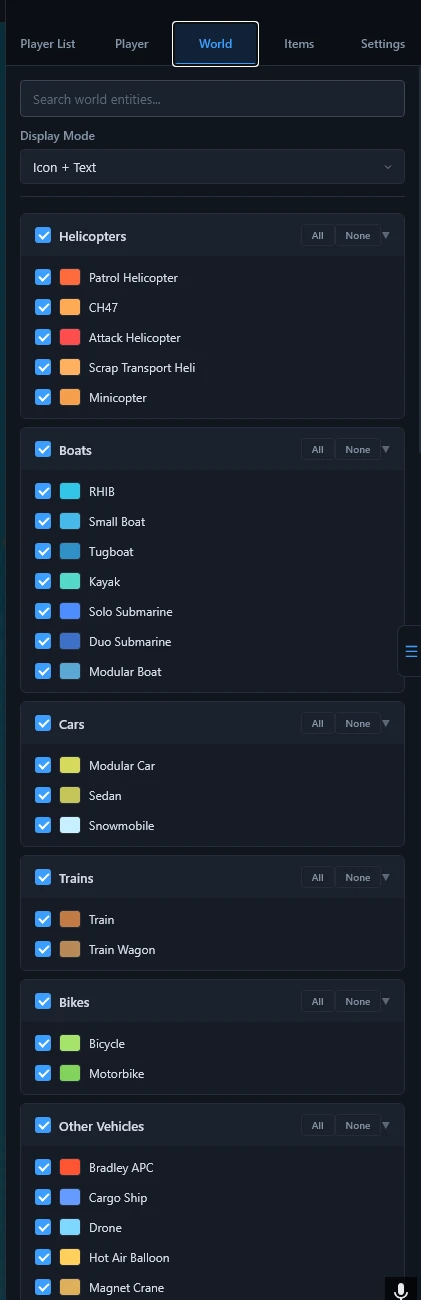 Modding Association Rust Radar screenshot 3