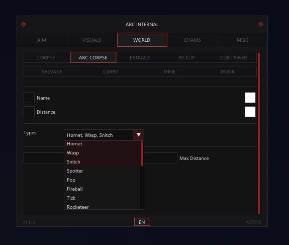 UnnamedTech Arc Raiders Internal screenshot 3