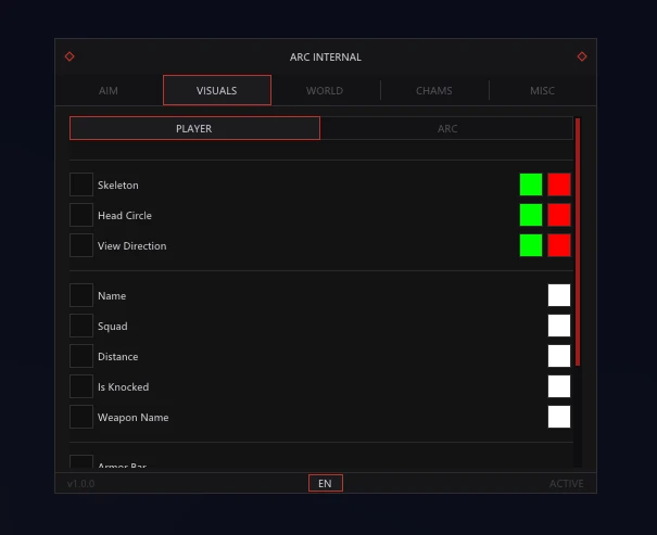 UnnamedTech Arc Raiders Internal screenshot 4