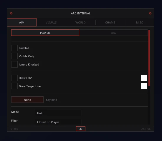 UnnamedTech Arc Raiders Internal screenshot 6