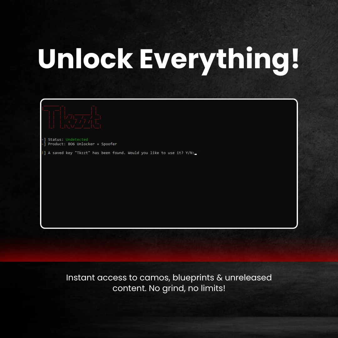 Black Ops 7 - Unlock Everything