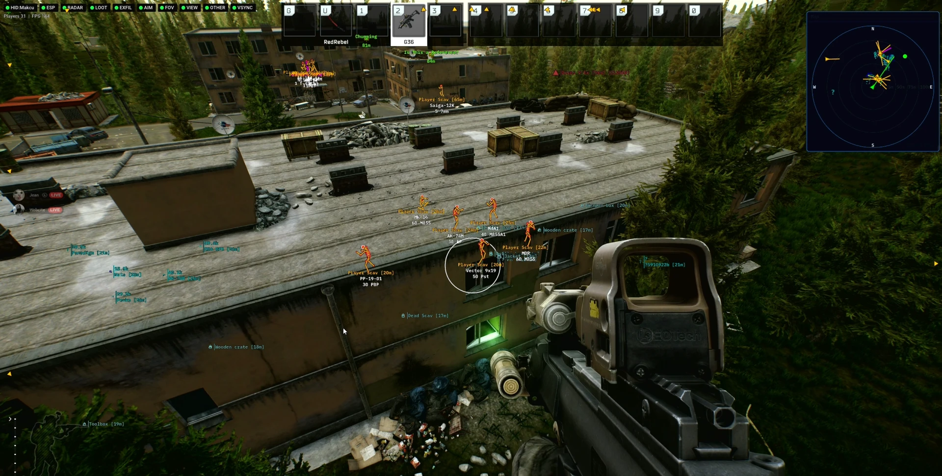 Hex EFT DMA screenshot 4