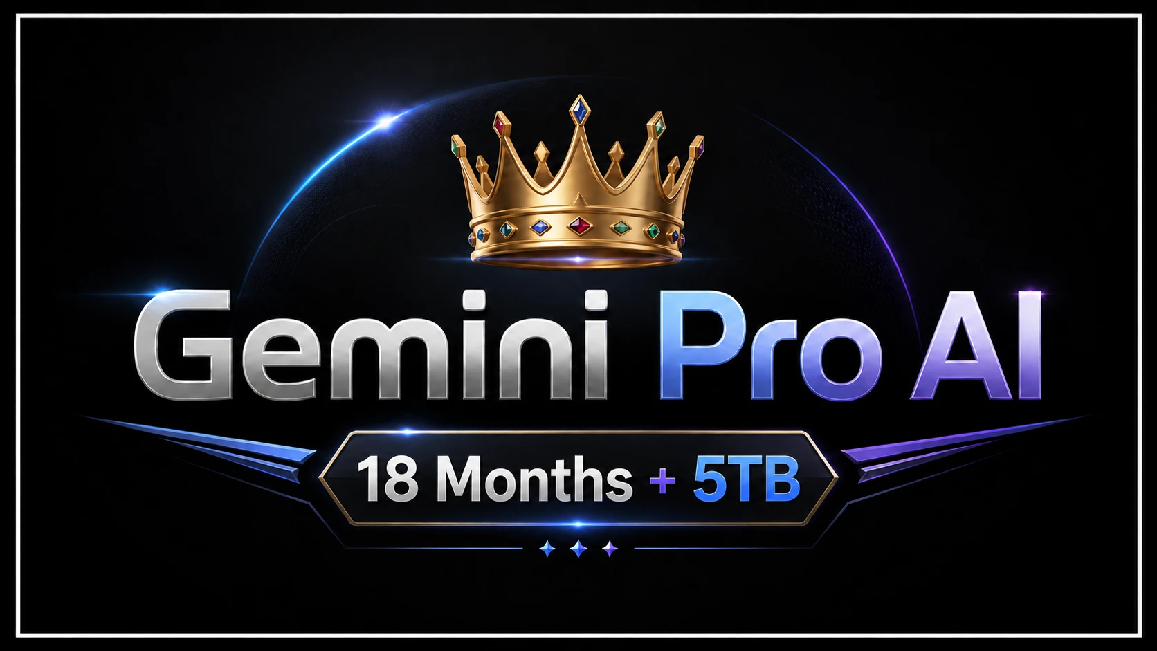 95% OFF | Gemini Pro AI 1 Year + 5 TB Storage | Personal Upgrade